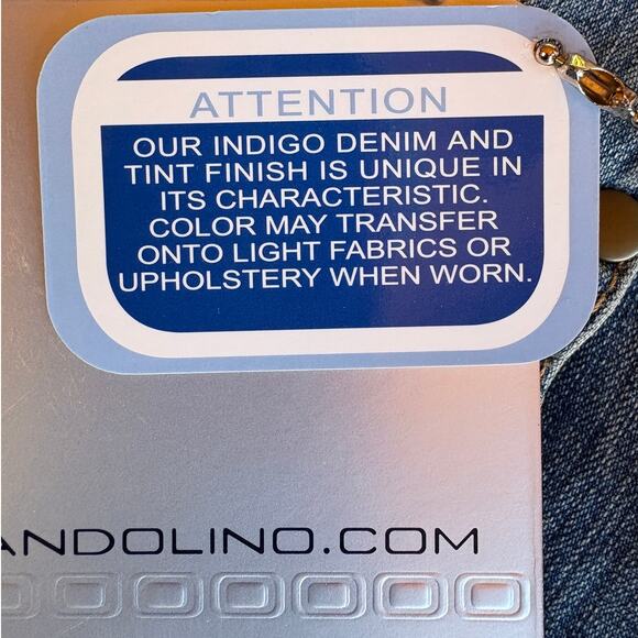 Bandolino Blu Long Denim Midi Panel Skirt NWT Deadstock Retro Vintage(?) size 14 - Picture 3 of 8